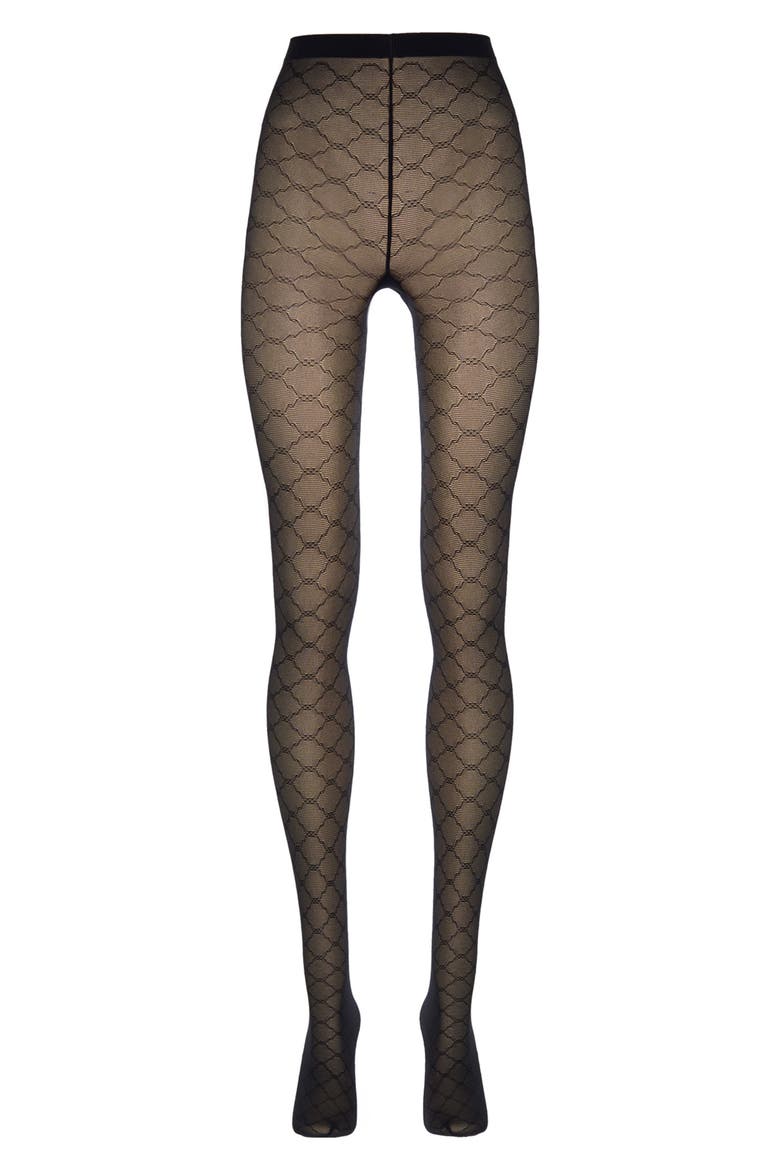 Sheer Tights, Alternate, color, BLACK