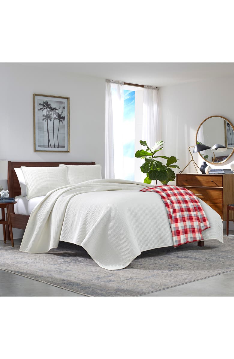 Nautica Bluff Plaid Print Ultra Soft Throw Blanket, Alternate, color,