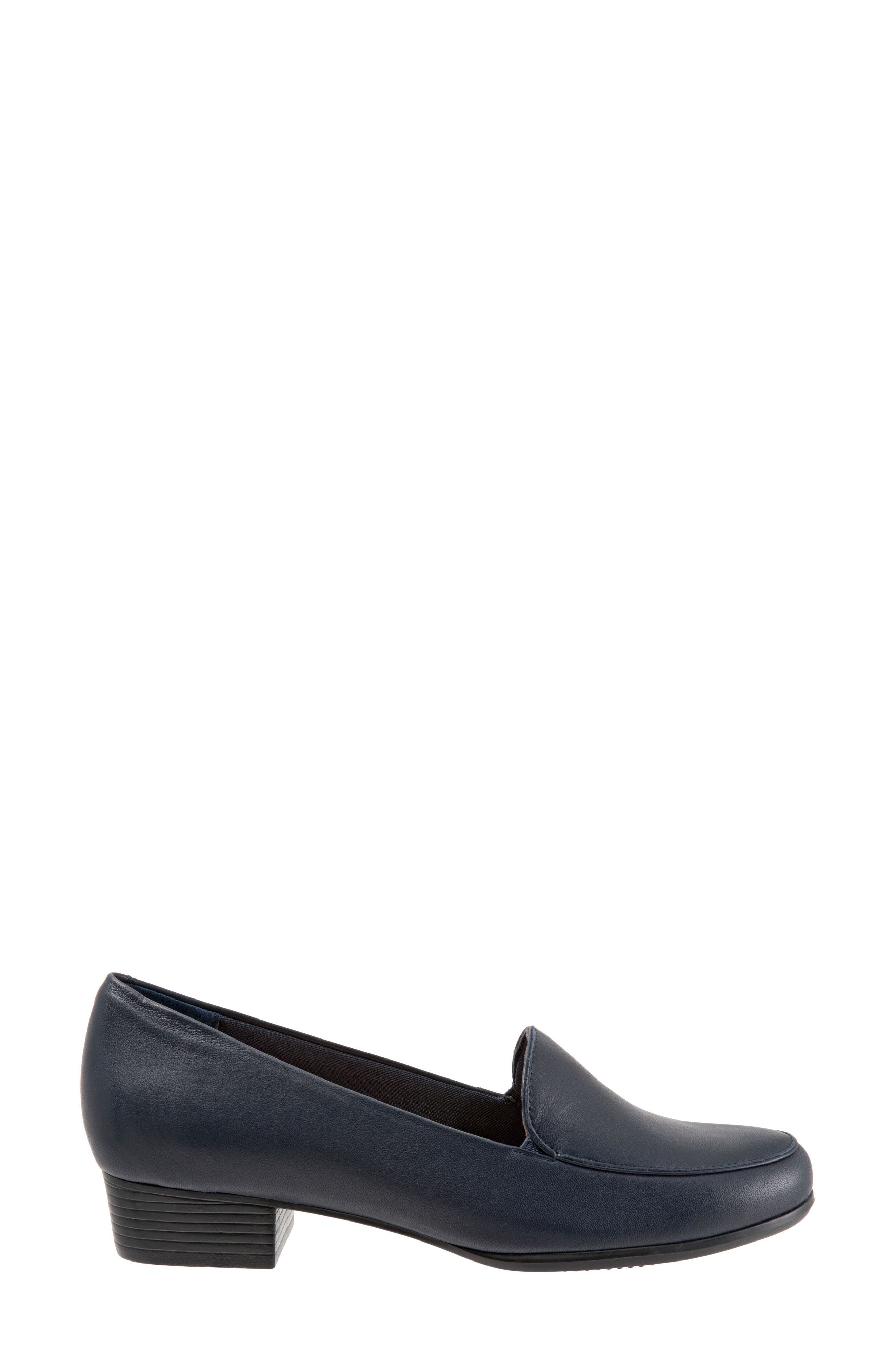 Monarch Loafer, Alternate, color, FRENCH NAVY LEATHER