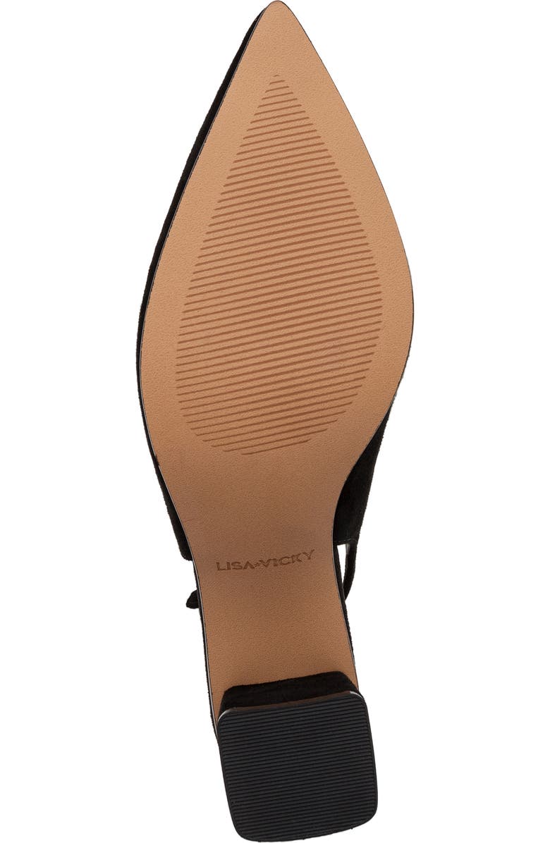Lisa Vicky Zee Pointed Toe Slingback Pump, Alternate, color,