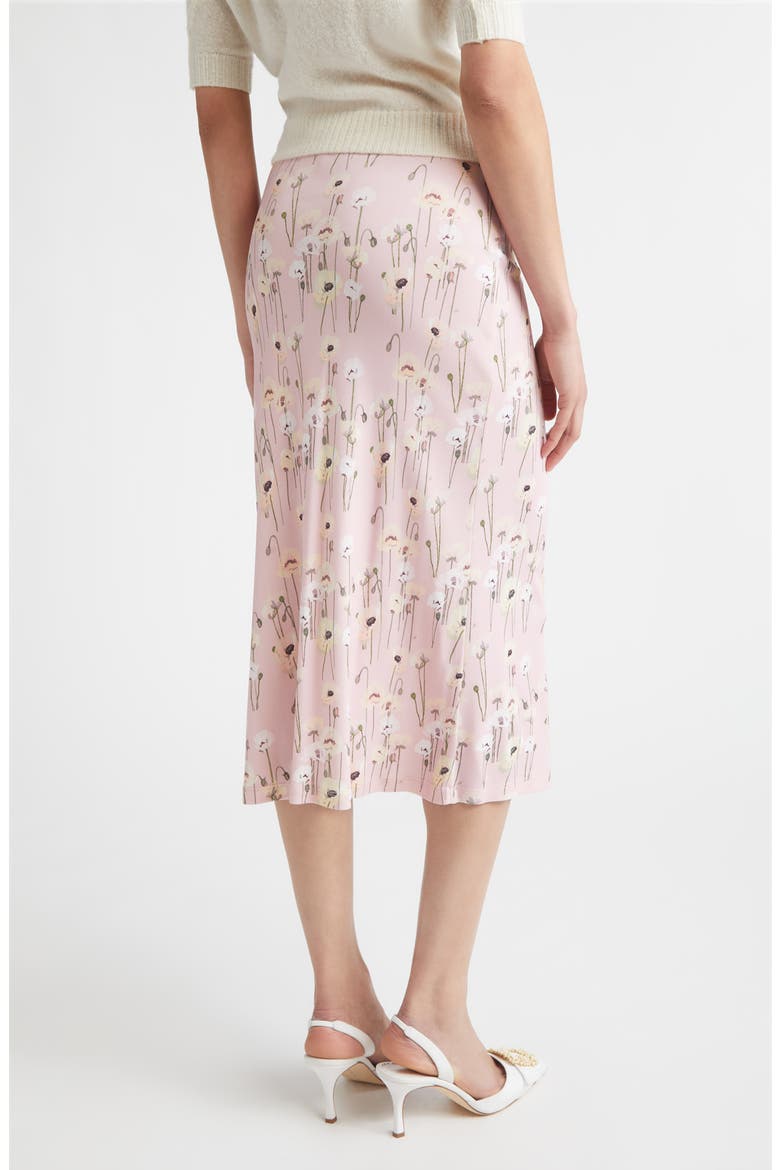 Robbie Floral Midi Skirt, Alternate, color, SMALLER POPPIES