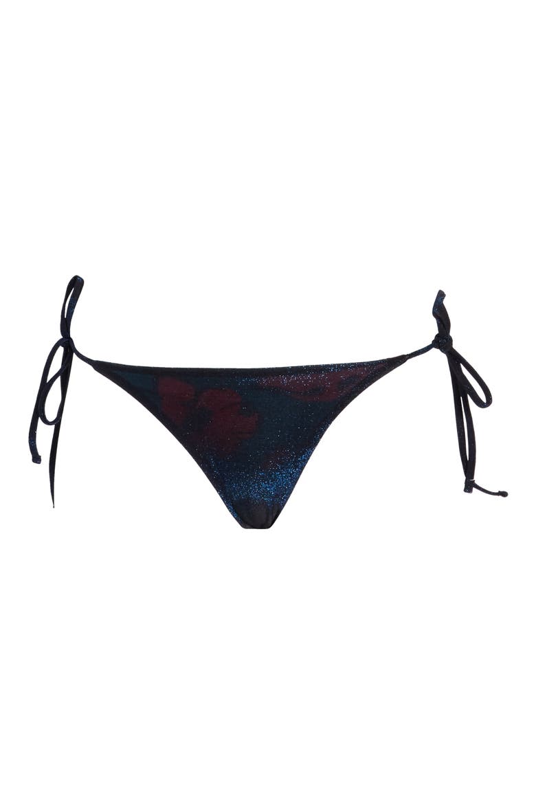 Sunning Side Tie Bikini Bottoms, Main, color, BLUE