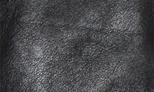 Martine Rose Bumbag Leather Jacket In Black