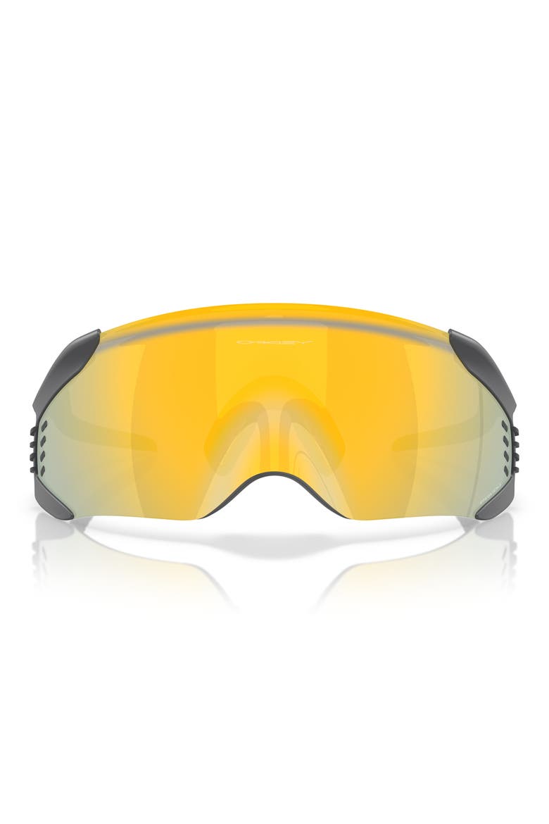 52mm Velo Kato Prizm™ Rectangle Sunglasses, Alternate, color, MATTE CARBON / PRIZM 24K