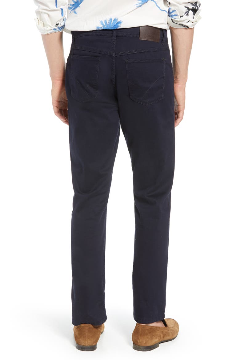 Cooper Prestige Straight Leg Stretch Cotton Pants, Alternate, color, PERMA BLUE