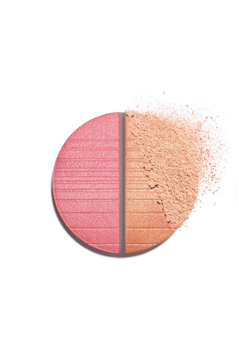 LES BEIGES HEALTHY GOLDEN GLOW POWDER Highlighter & Blush Duo, Alternate, color, ECLAT DU SOIR