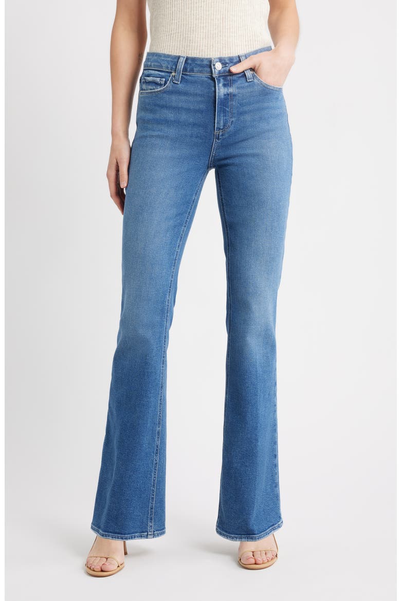 Laurel Canyon High Waist Bootcut Jeans, Main, color, TARNISHED