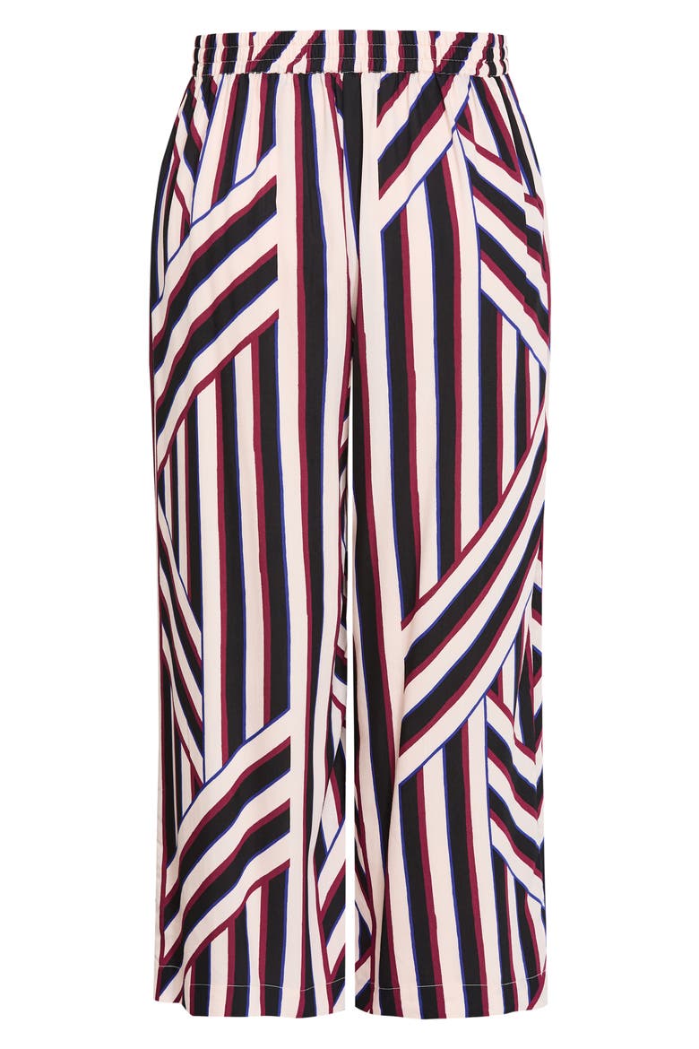 Haylee Striped Wide Leg Pants, Alternate, color, TIMELESS STRIPE