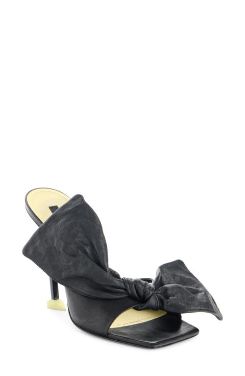 Boudoir Bow Slide Sandal (Women)