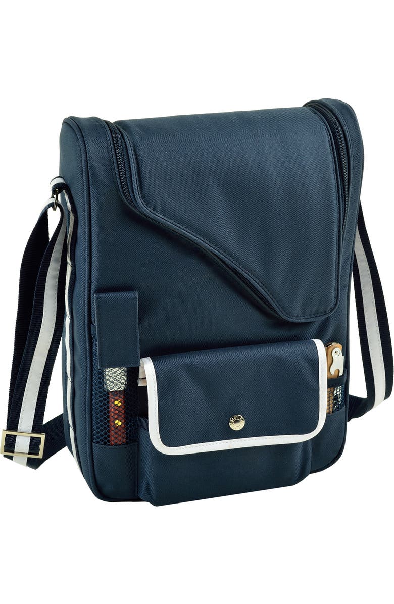 Picnic at Ascot Wine & Cheese Cooler Bag, Main, color,