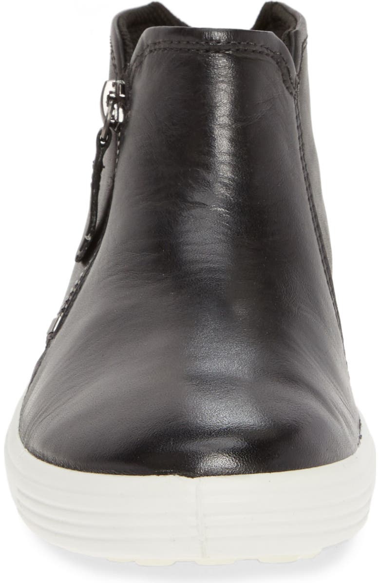 ECCO Soft 7 High Top Sneaker, Alternate, color,