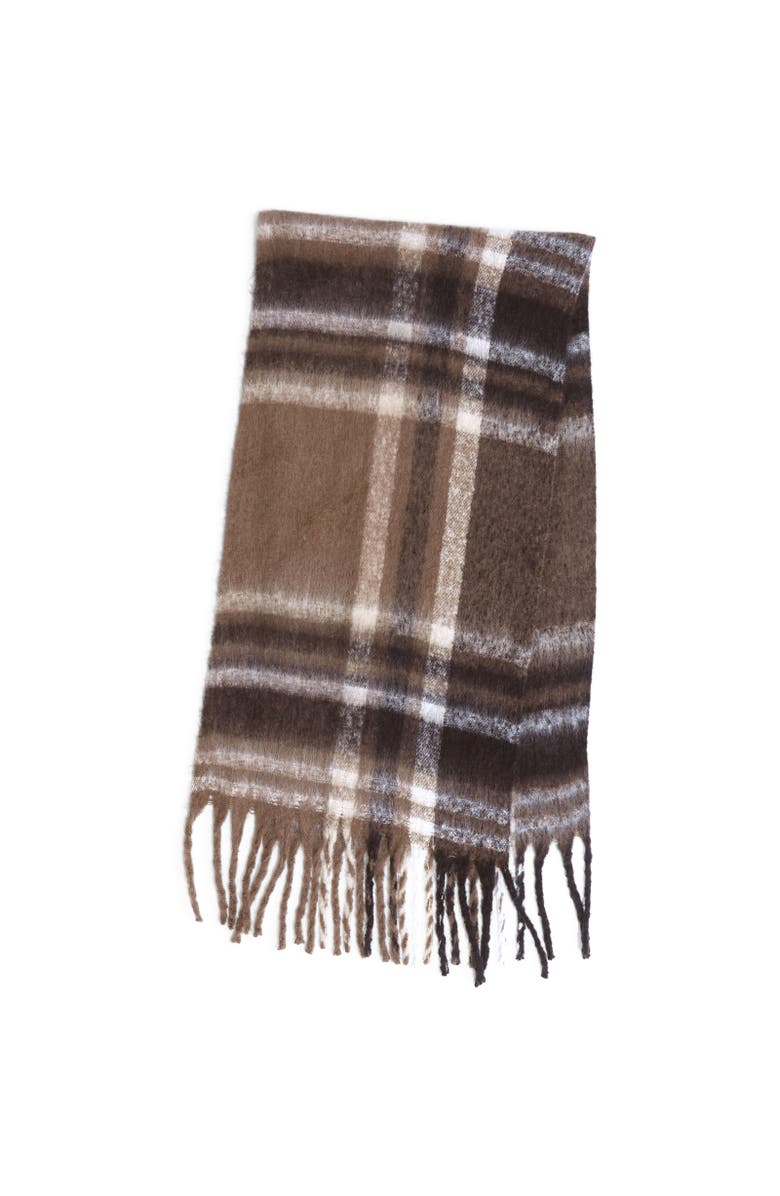 Belle & Bloom Timeless Scarf, Alternate, color, Brown
