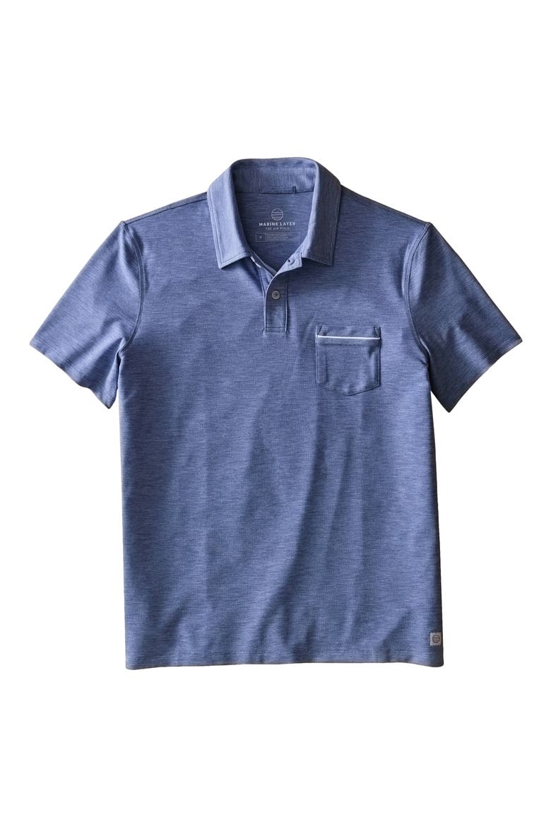 Air Pocket Polo, Alternate, color, COASTAL FJORD