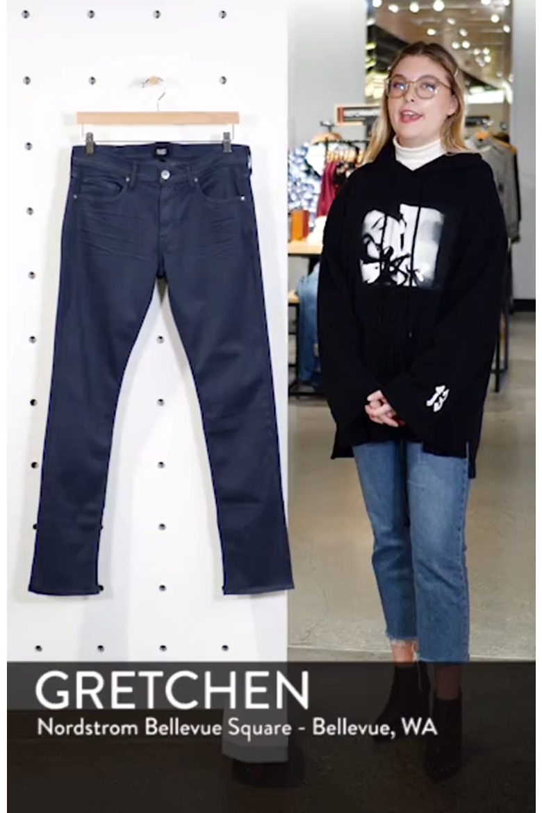 Transcend Lennox Slim Fit Jeans video