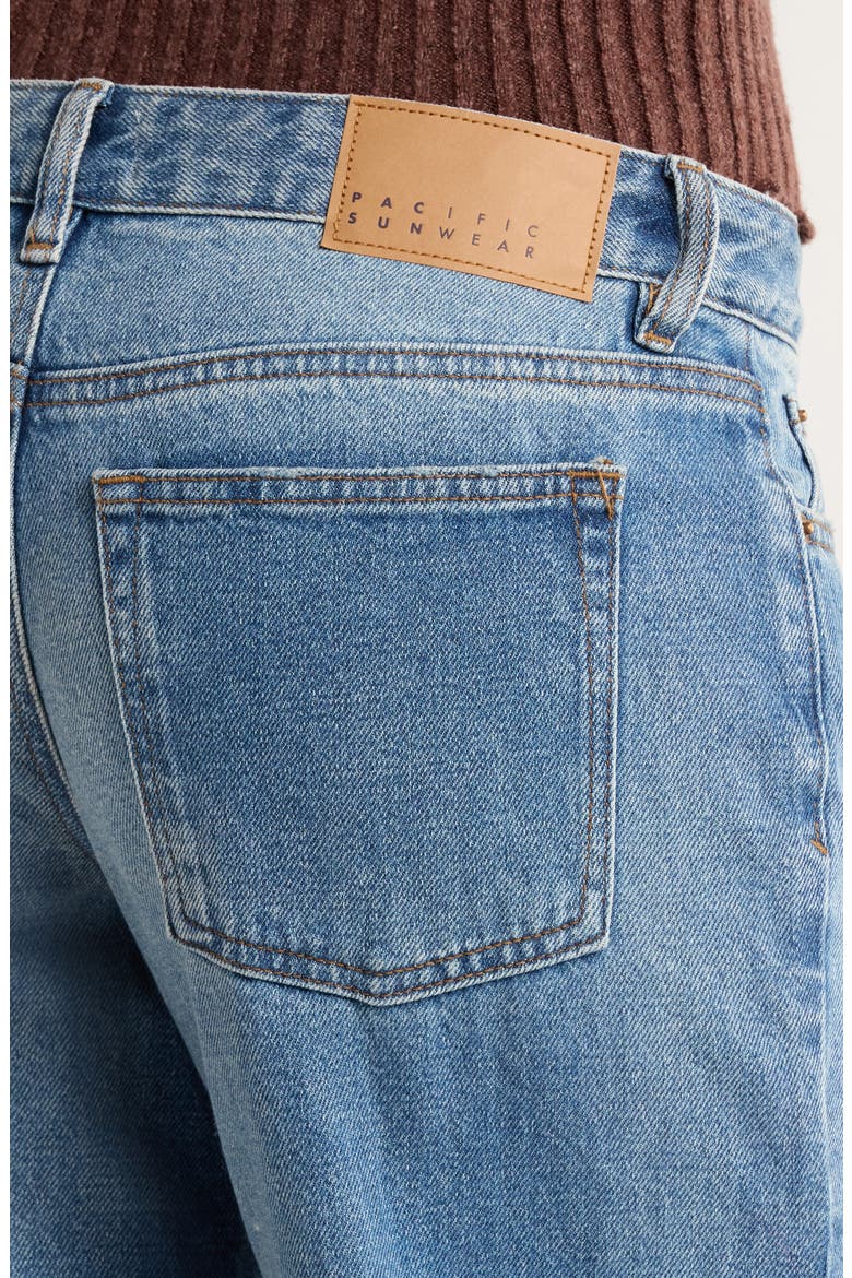 Casey Low Rise Baggy Wide Leg Jeans, Alternate, color, MEDIUM INDIGO