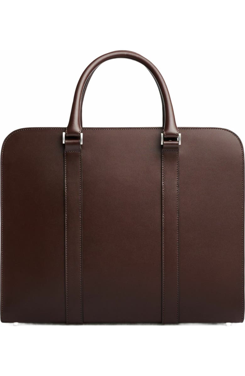 Carl Friedrik Palissy Double Briefcase, Alternate, color, Chocolate