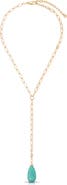 Ettika Teardrop Y-Necklace