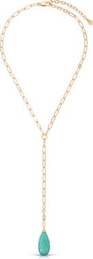 Ettika Teardrop Y-Necklace