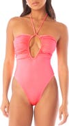 Maaji Cerise Royal Cutout One-Piece Swimsuit