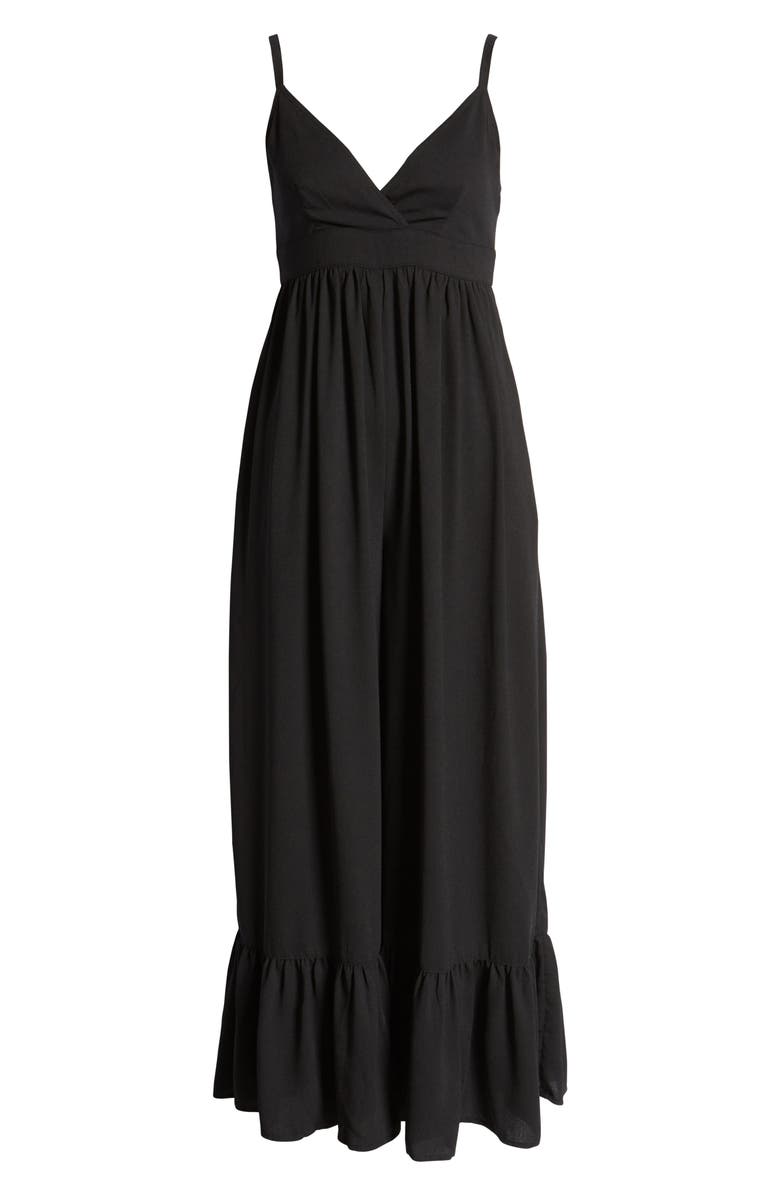 Chelsea28 Deep V-Neck Jumpsuit, Alternate, color,