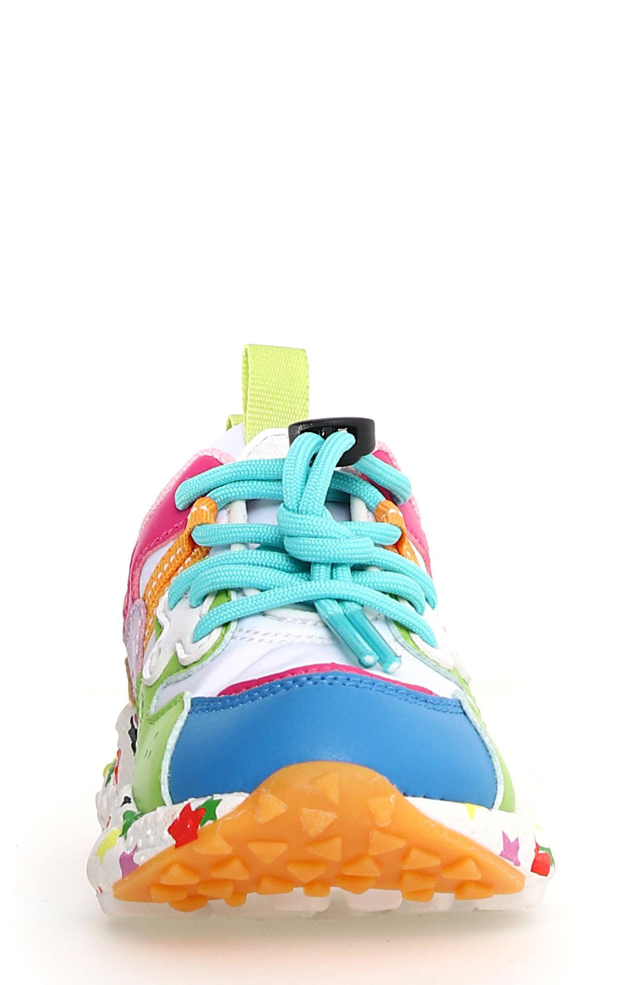 Flower MOUNTAIN Yamano 3 Junior Sneaker, Alternate, color, Bermuda-White-Multi