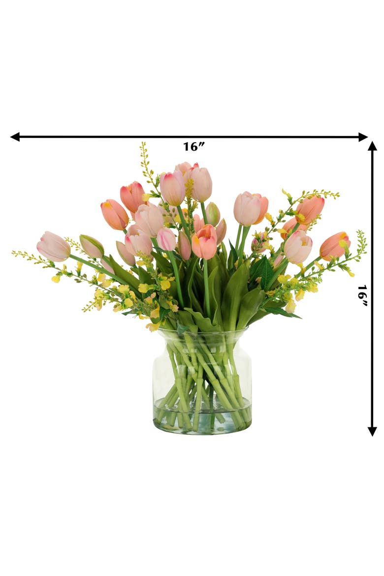 Tulip Jar, Alternate, color, Pink