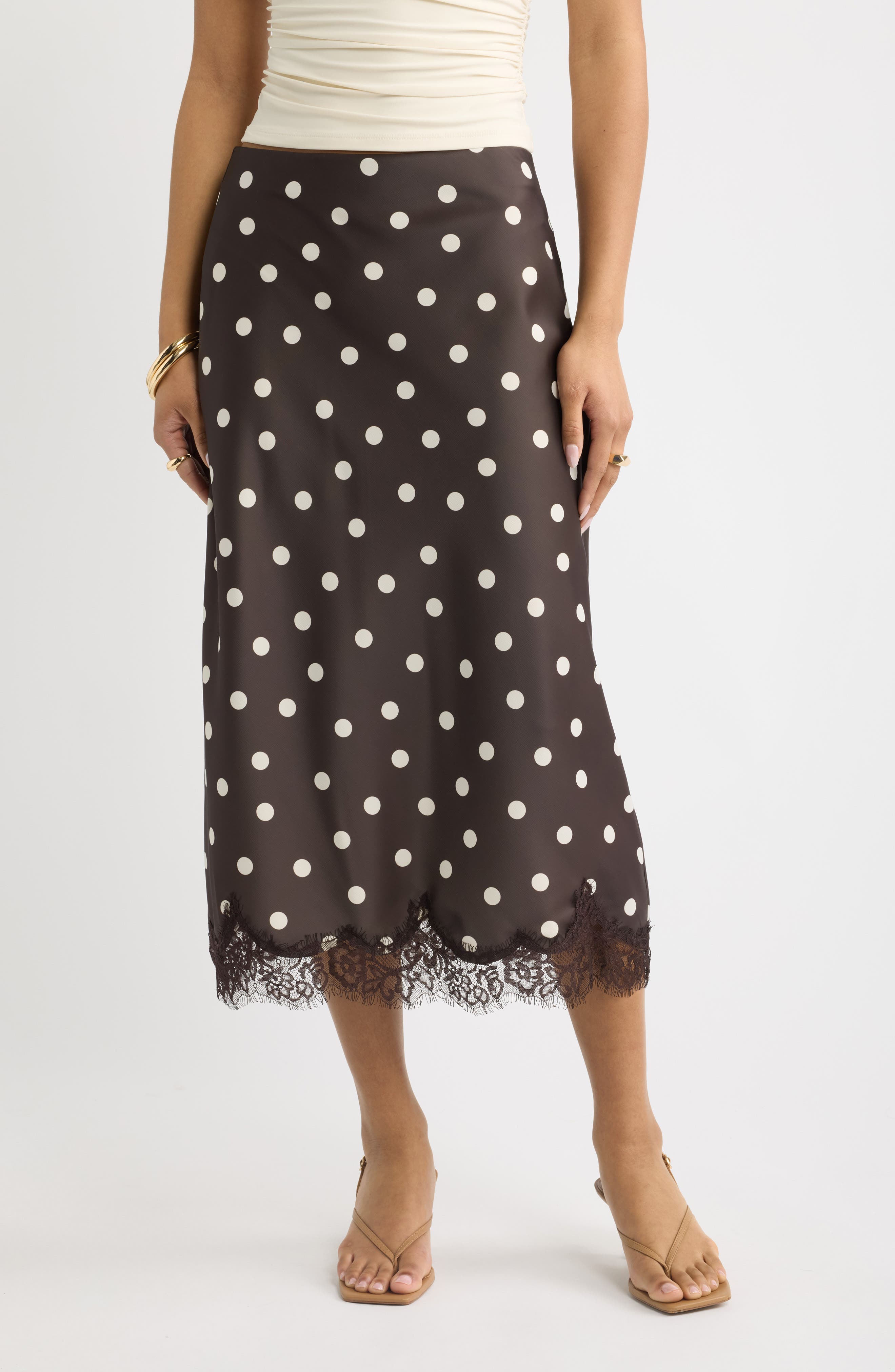 BROWN IVORY DOTTIE DOTS