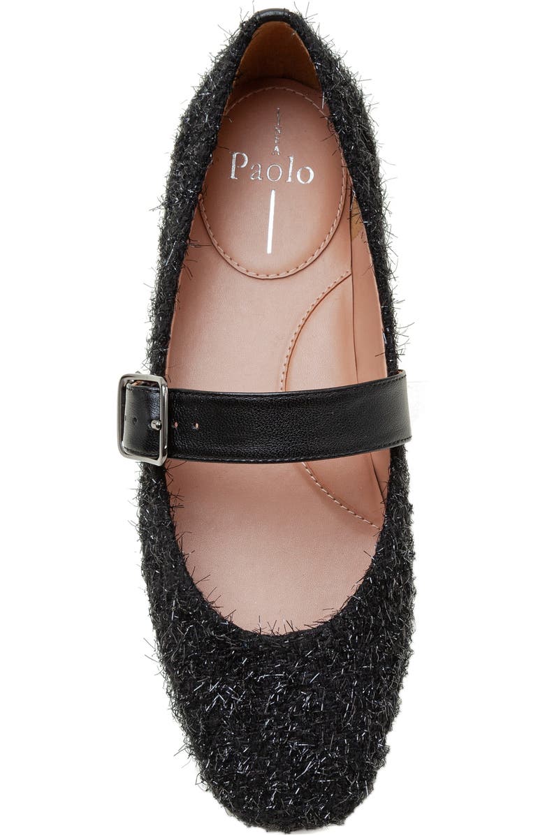 Linea Paolo Mika Mary Jane Flat, Alternate, color, Black