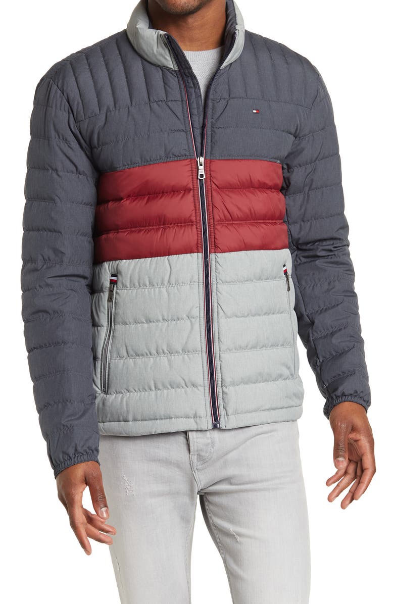 Tommy Hilfiger Real Down Packable Puffer Jacket, Main, color, 