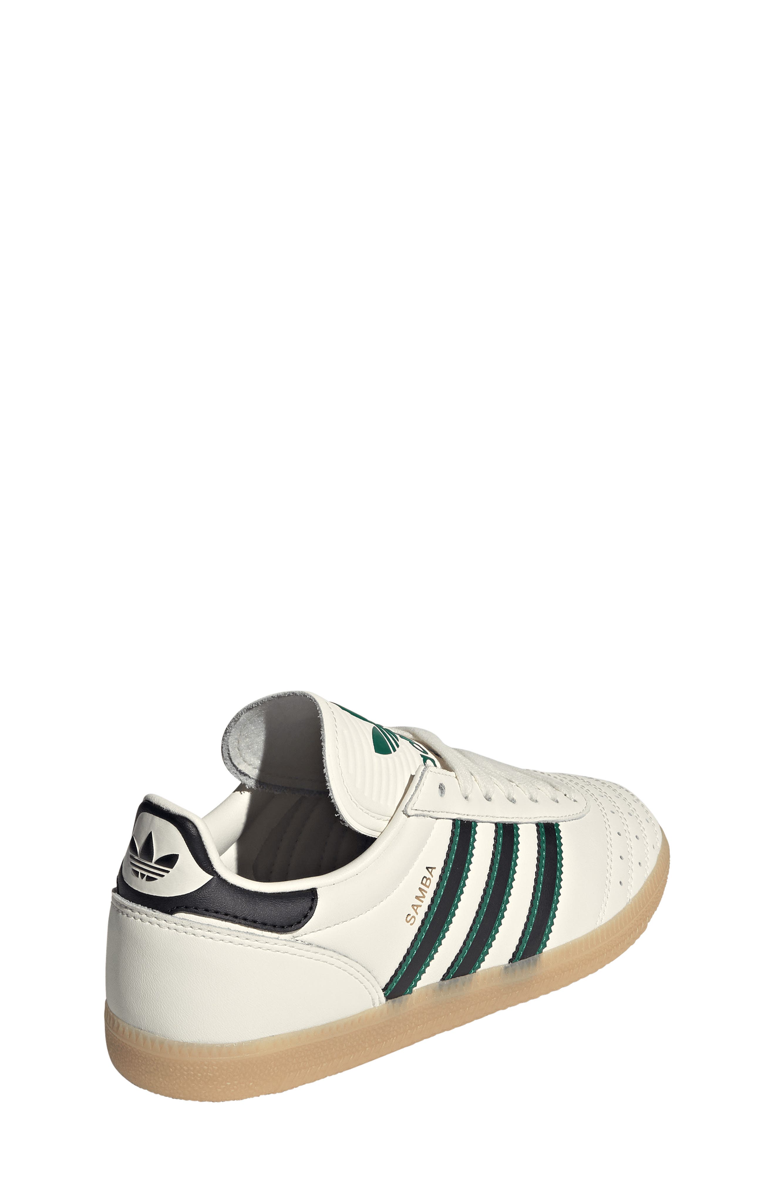 adidas Kids
 Samba JP Sneaker, Alternate, color, Off White/ Core Black/ Gum
