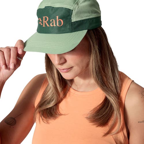 Rab Momentum 5-panel Cap In Green