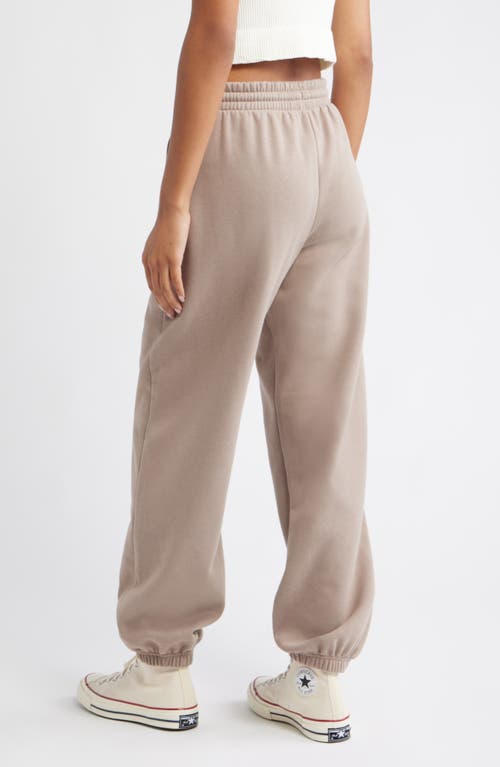 Bp. Oversize Fleece Joggers In Gold