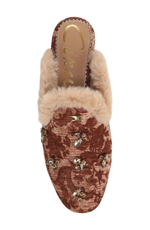 Circus Ny By Sam Edelman Tillie Faux Fur Trim Mule In Multi