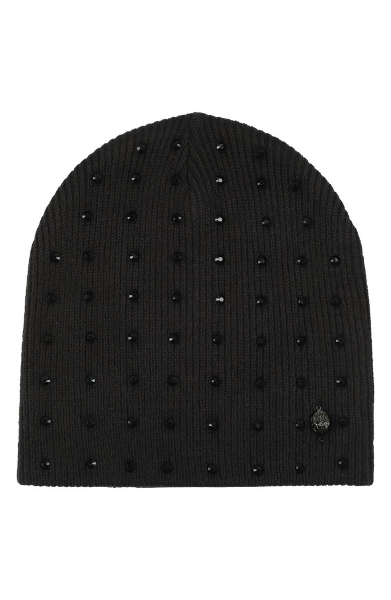 Kurt Geiger London KG Crystal Slouch Beanie, Main, color,