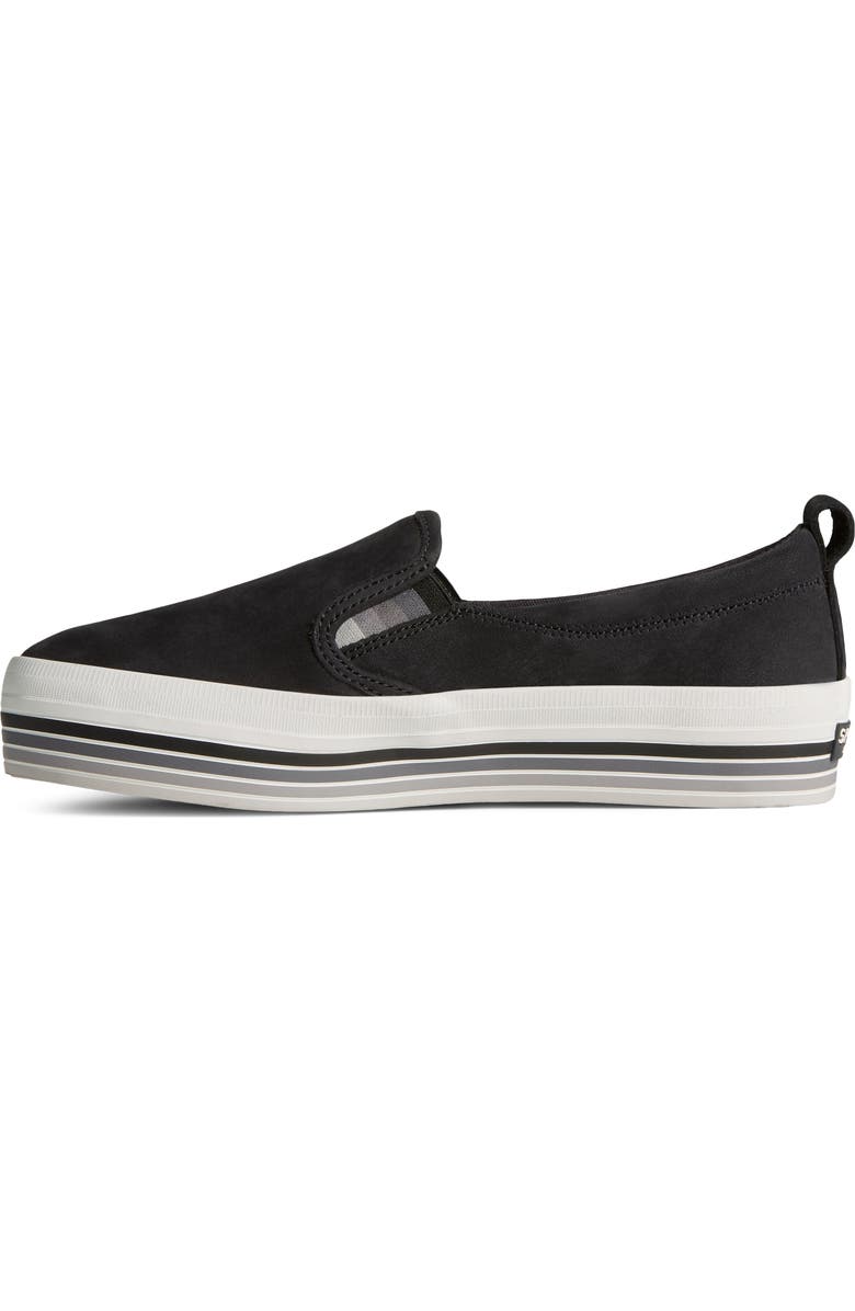 Sperry Crest Twin Gore Platform Sneaker, Alternate, color,