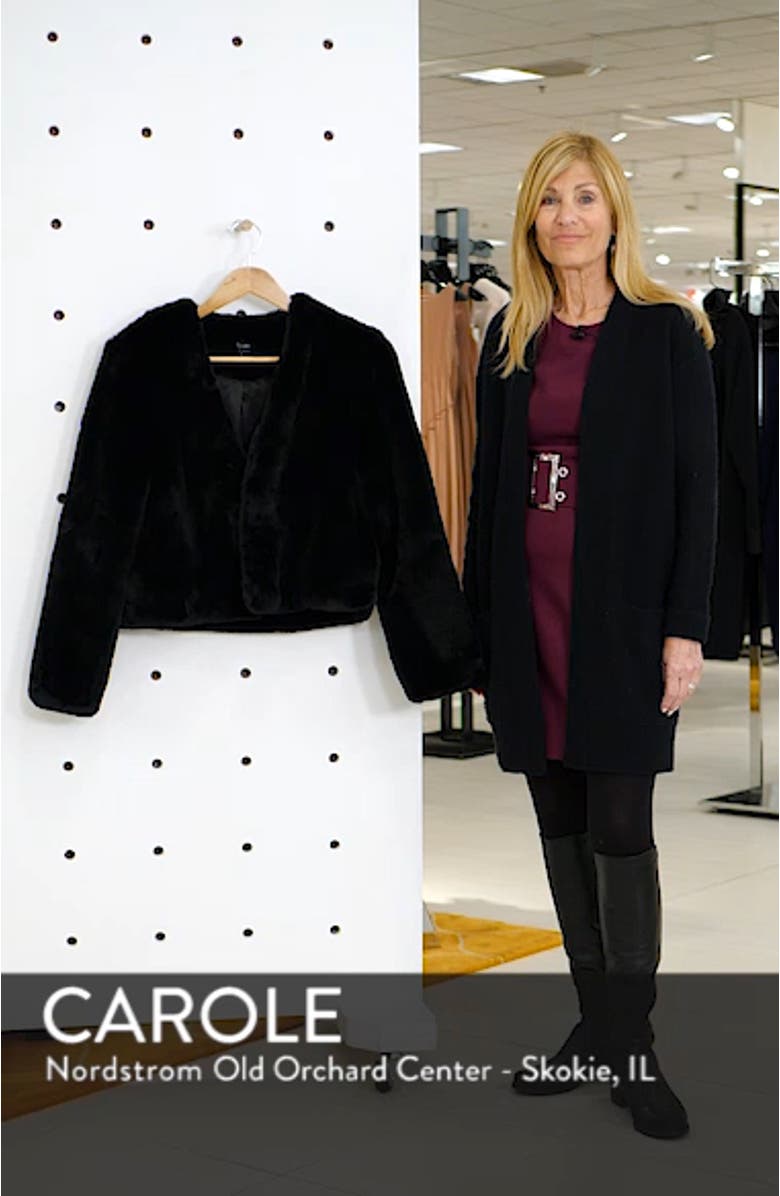 Evening Faux Fur Jacket, sales video thumbnail