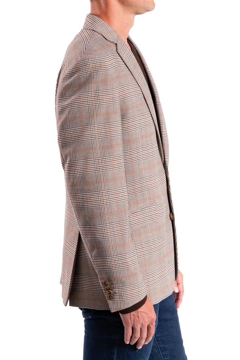 Plaid Sport Coat, Alternate, color, TAN