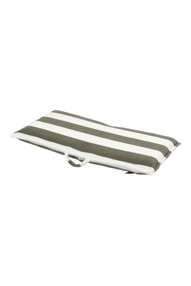 The Vacay Stripe Cotton Terry Travel Lounger, Alternate, color, GREEN