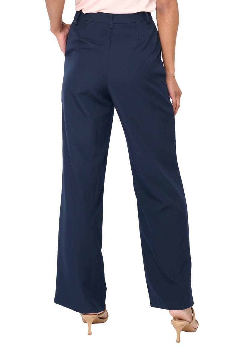 Lindsey High Waist Stretch Twill Stovepipe Pants, Alternate, color, NAVY