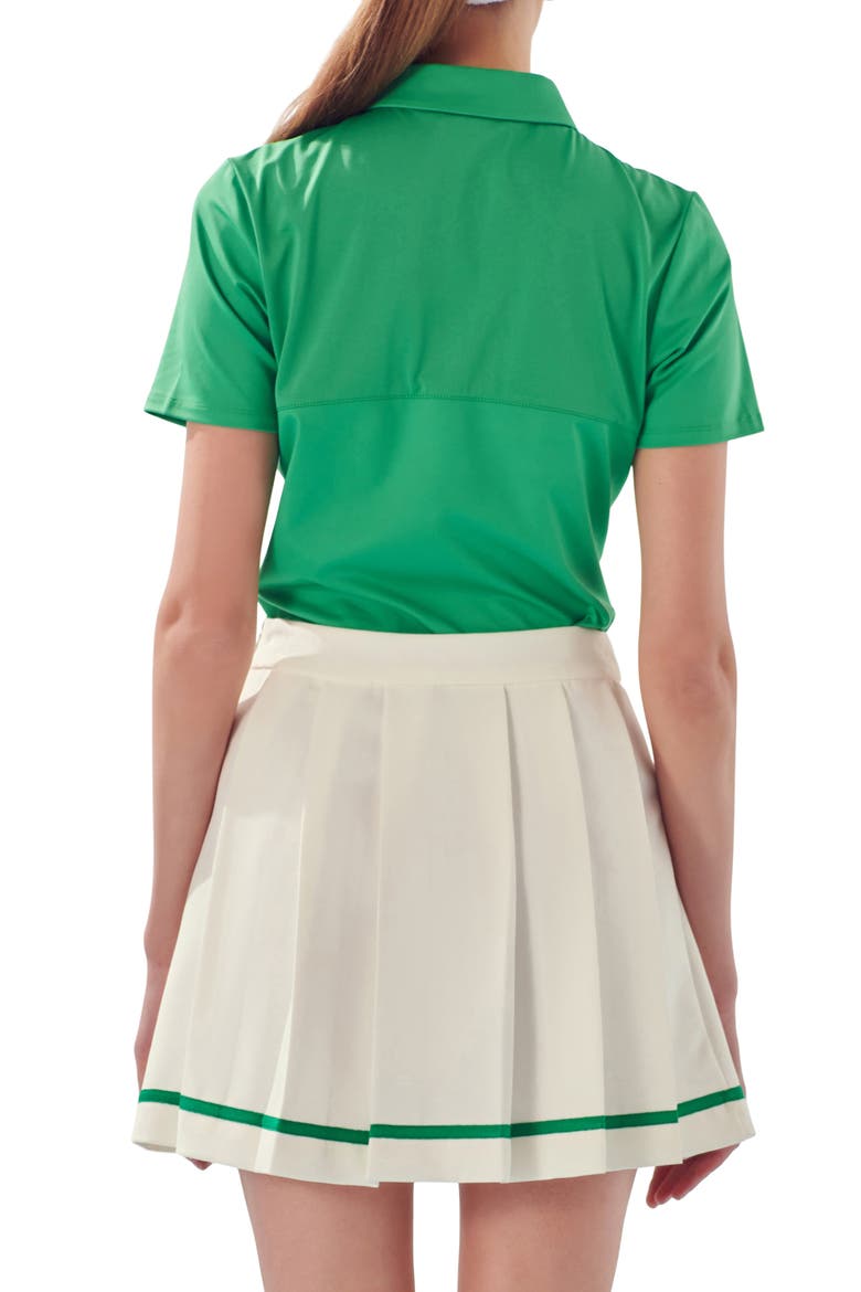 Stretch Polo, Alternate, color, GREEN