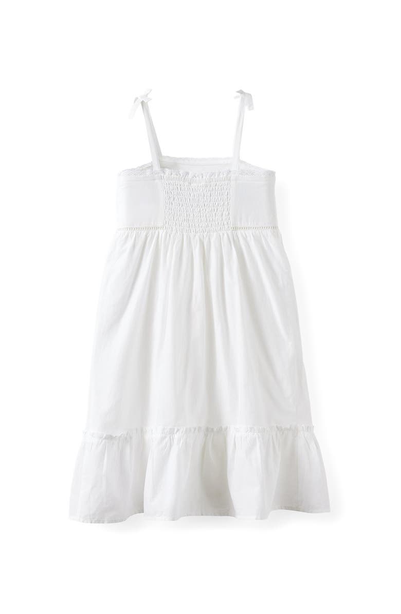 Cotton On Kids Kid's Violet Sleeveless Midi Dress, Alternate, color, White