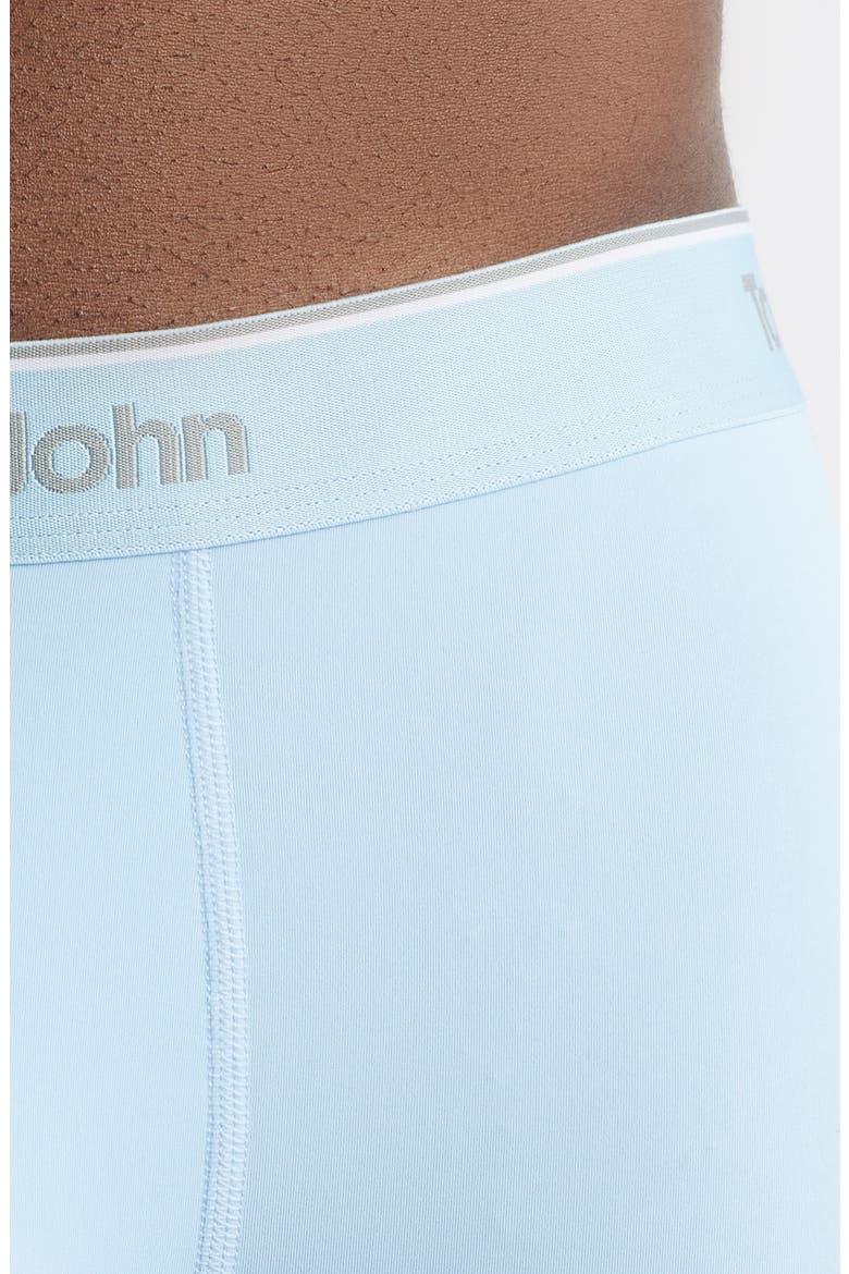 Micro Stretch 4-Pack 6-Inch Boxer Briefs, Alternate, color, CANAL, BLUE, INDIGO, BLUES