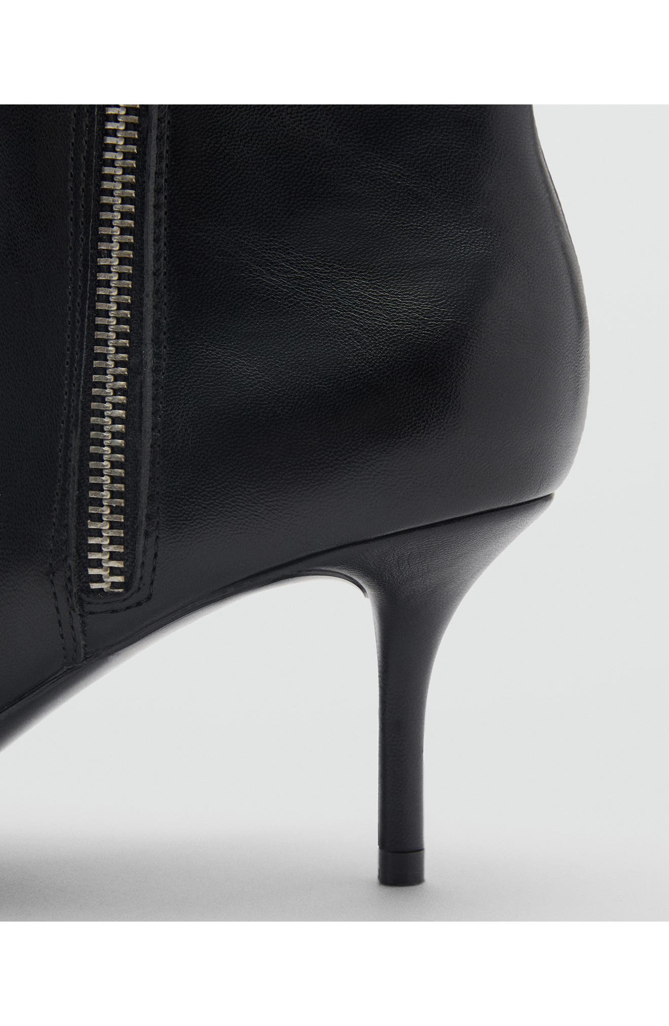 MANGO Pointed Toe Bootie, Alternate, color, 