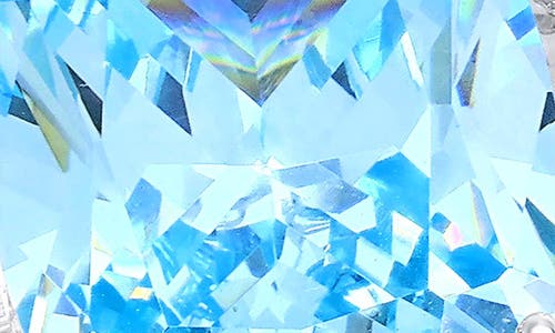 Suzy Levian Gala Firework Engagement Ring In Blue