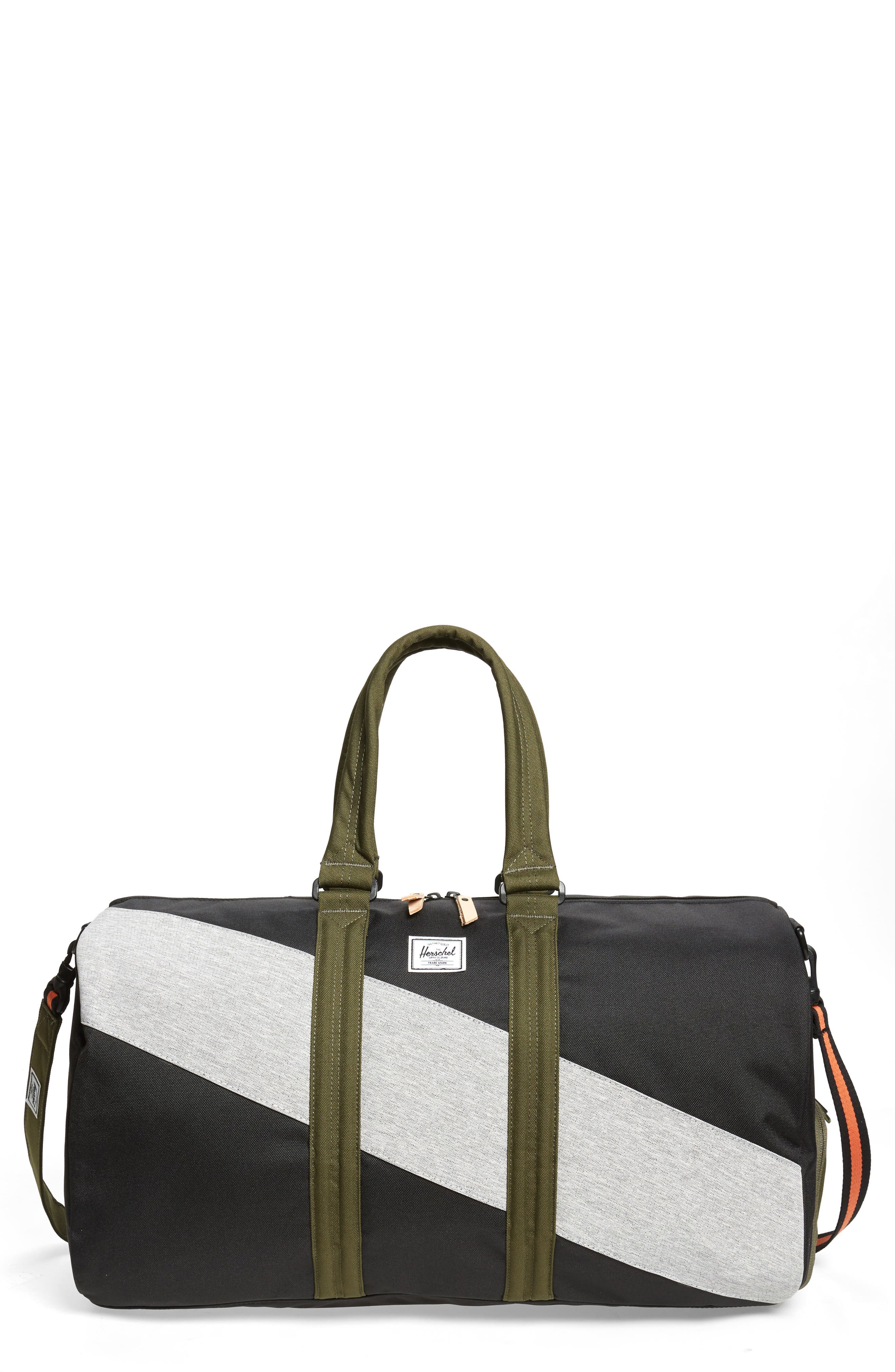 Herschel Supply Co. Novel Colorblock Duffle Bag, Main, color, 
