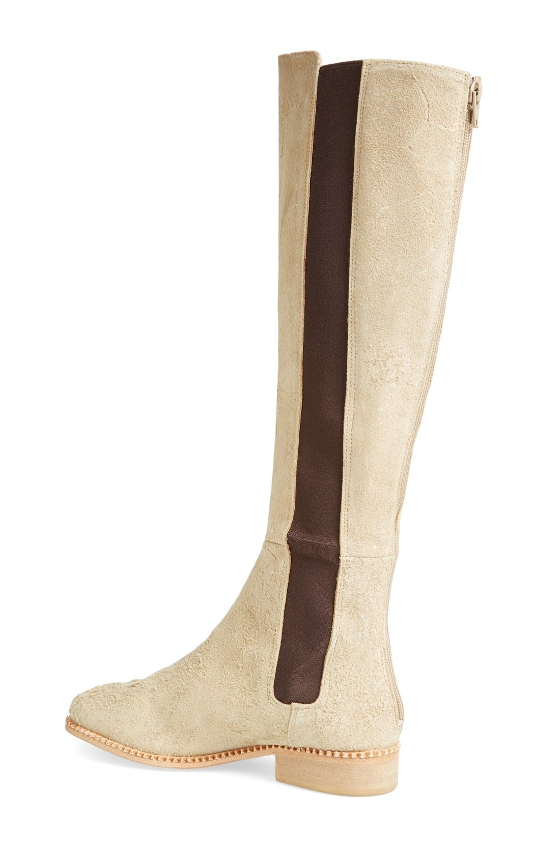 'Callow' Tall Boot, Alternate, color, SAND LEATHER