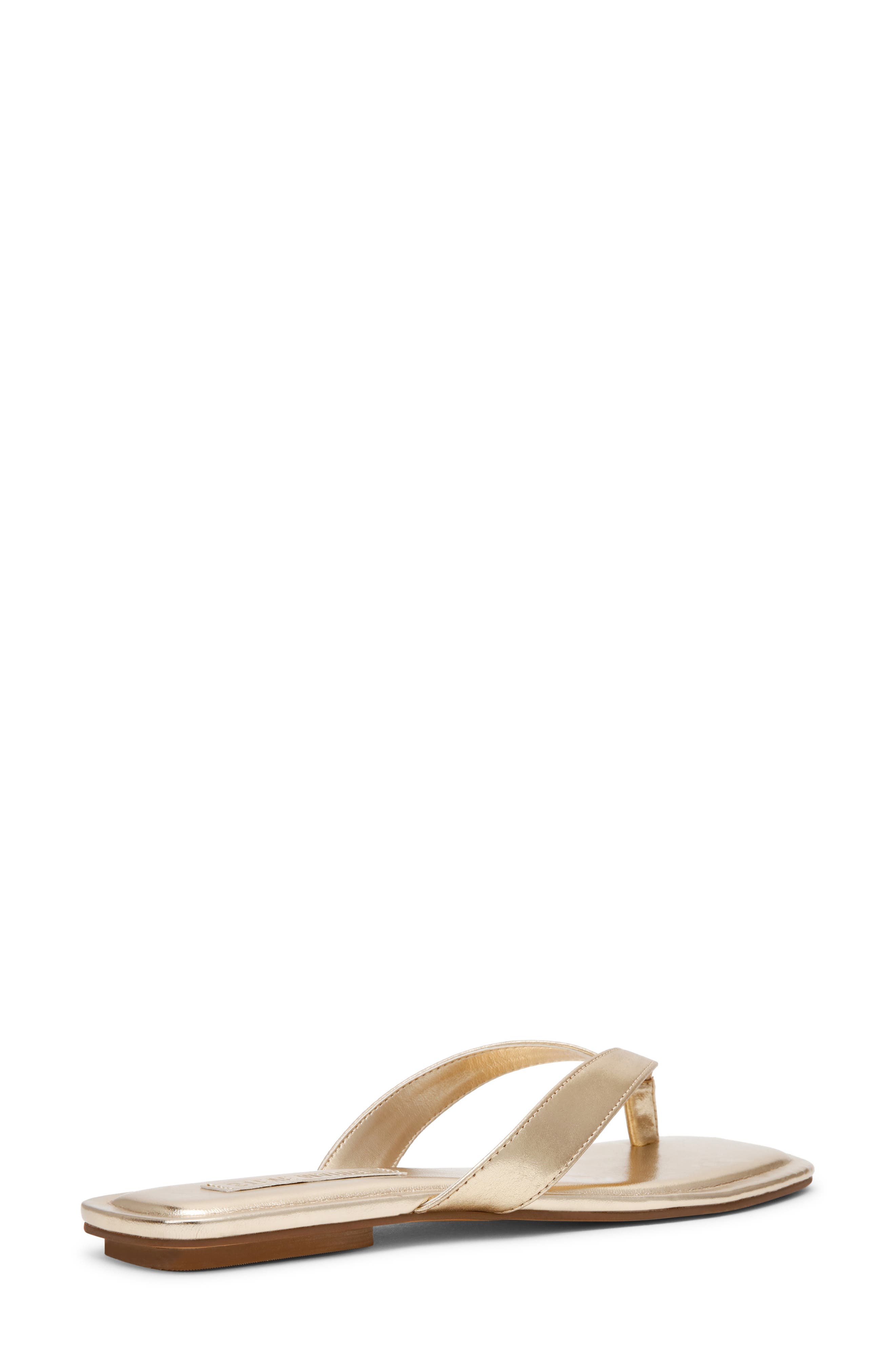 Trella Flip Flop, Alternate, color, GOLD LEATHER