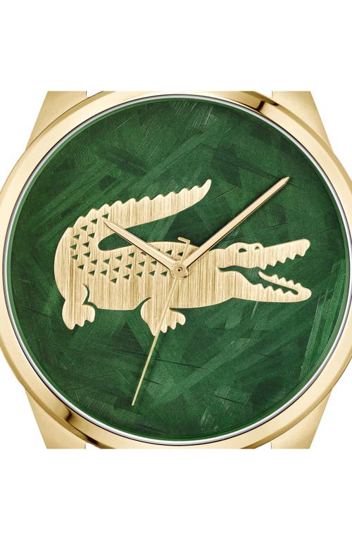 Lacoste Le Croc Bracelet Watch, 43mm In Gold