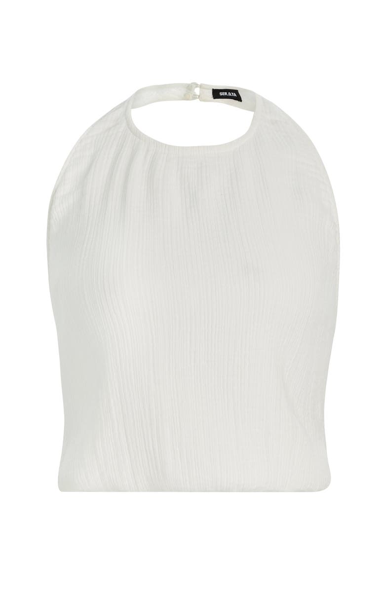SER.O.YA Yen Gauze Halter Top, Alternate, color, 