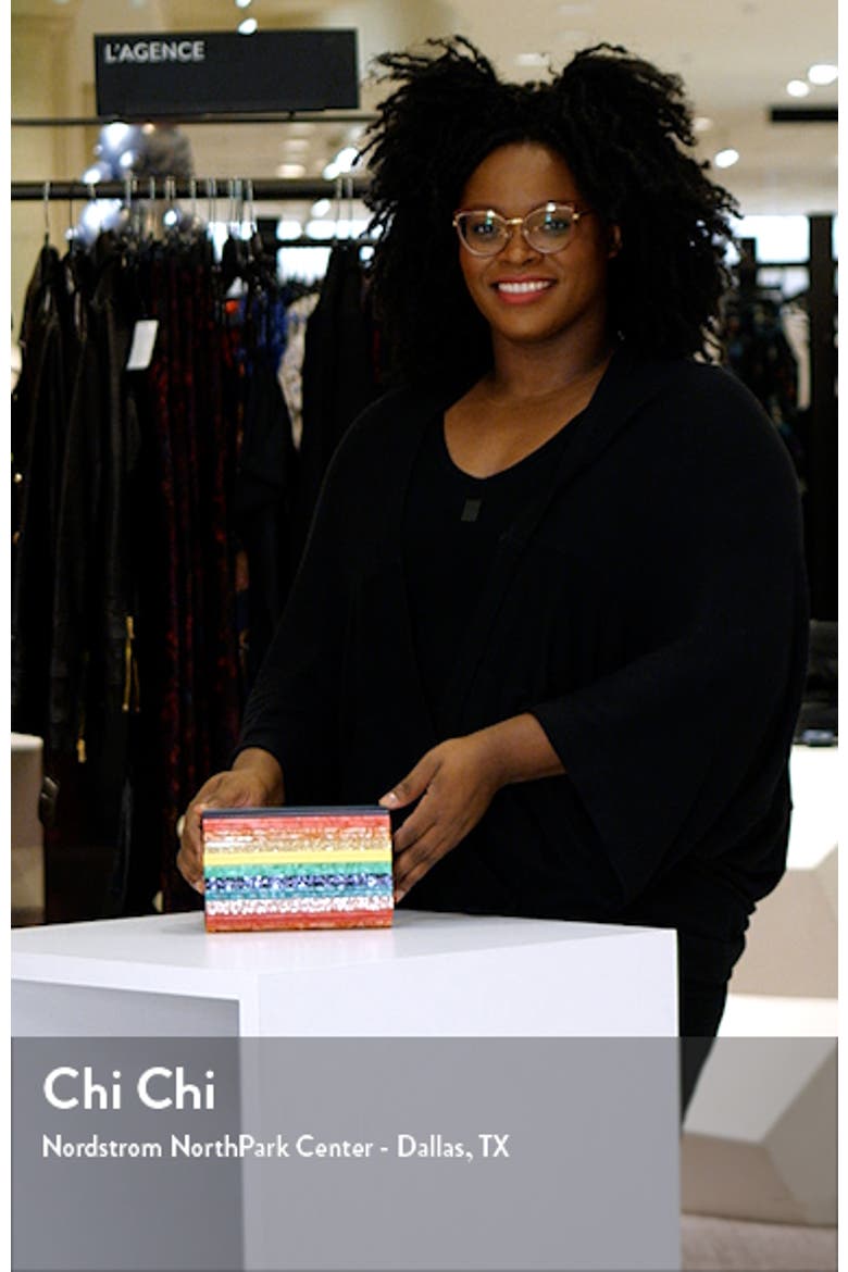 Stripe Envelope Clutch video